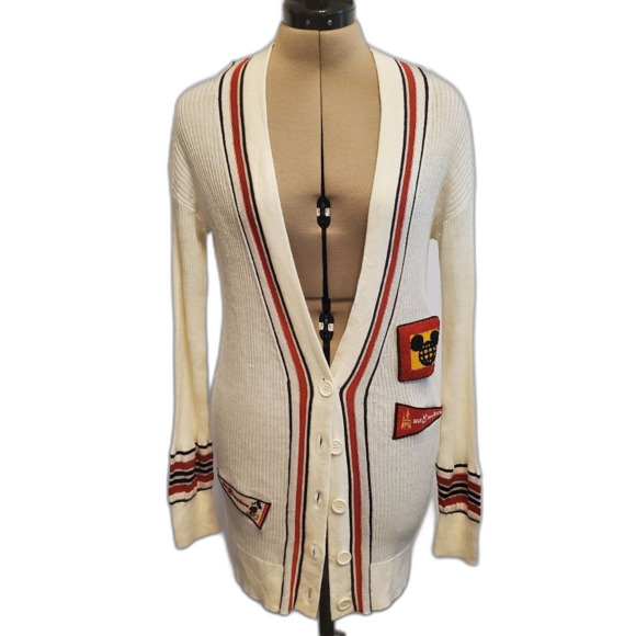 Walt Disney World Cardigan 50th Anniversary Collection Women's Small Sweater NEW - Picture 1 of 11